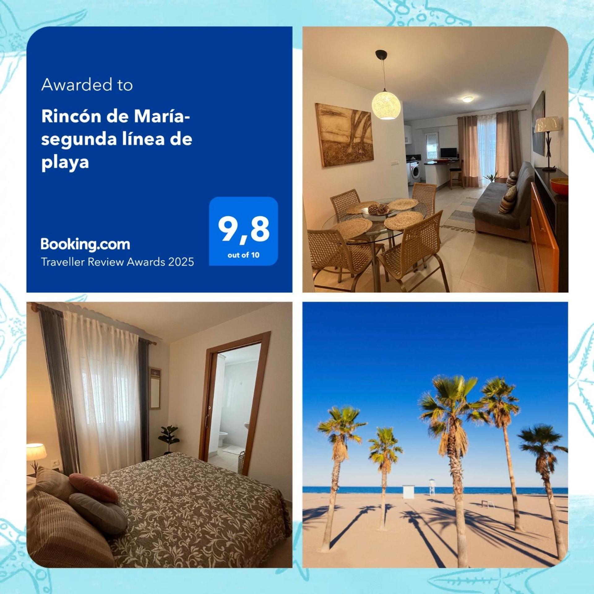 Rincon De Maria- Segunda Linea De Playa-Ganador Traveller Awards 2025 Apartment Playa de Gandia Екстериор снимка